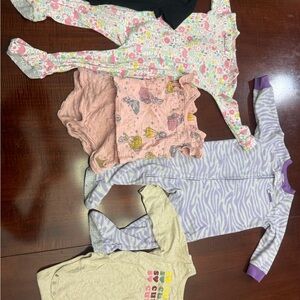 Colorful Baby Onesie Set